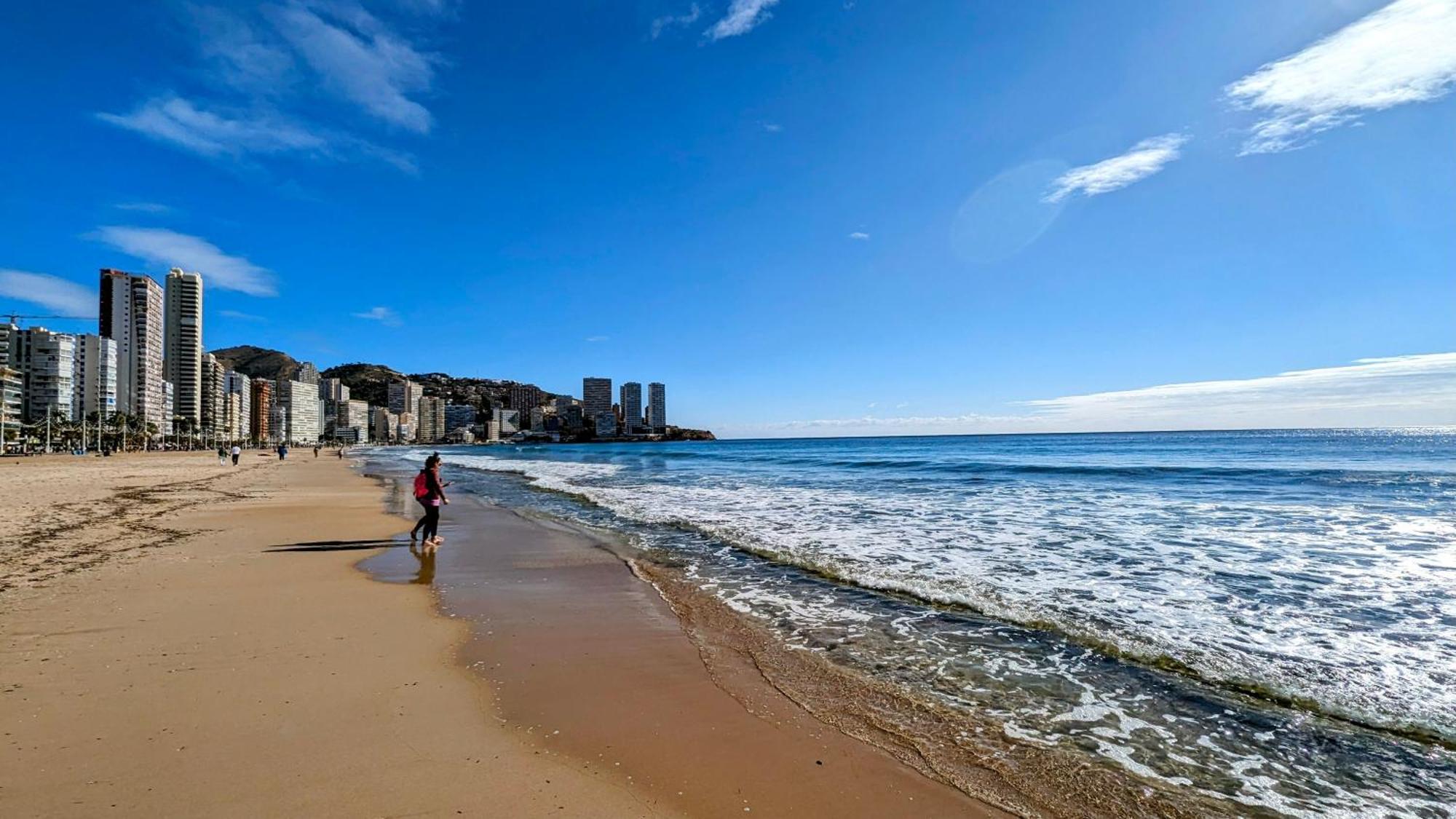 Las Arenas Sea Front Apartments 貝尼多姆 外观 照片