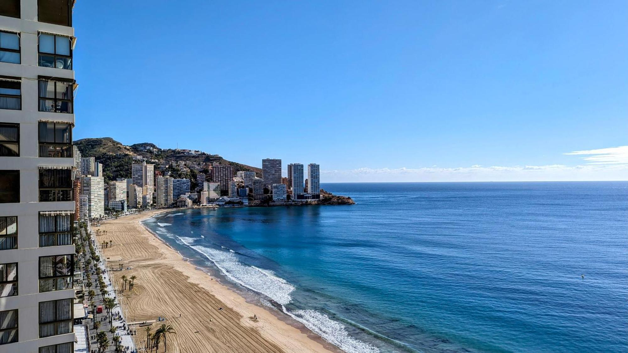 Las Arenas Sea Front Apartments 貝尼多姆 外观 照片