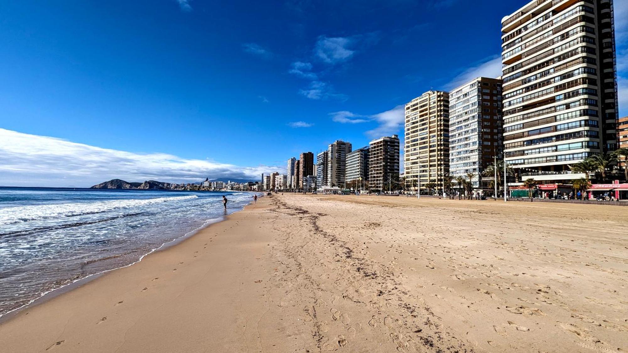 Las Arenas Sea Front Apartments 貝尼多姆 外观 照片