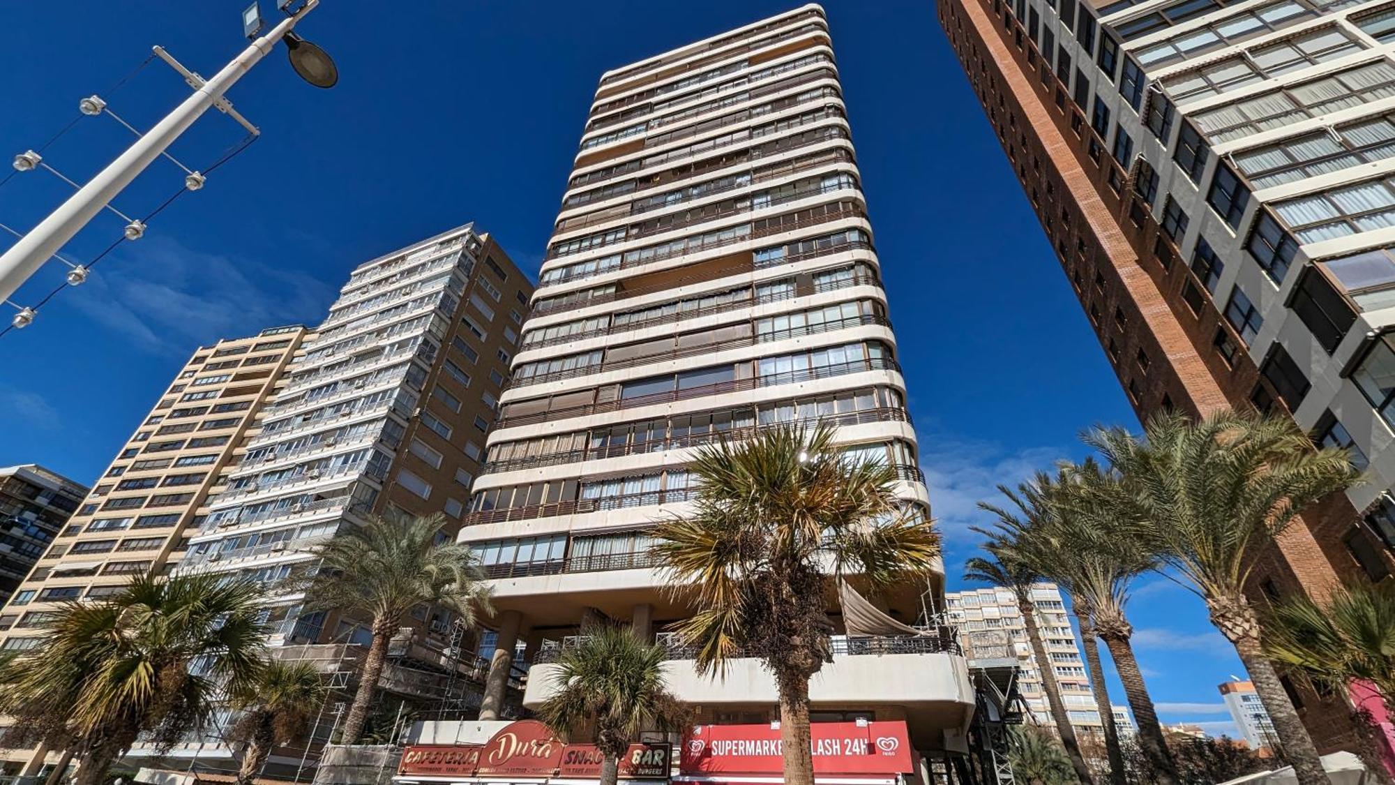 Las Arenas Sea Front Apartments 貝尼多姆 外观 照片