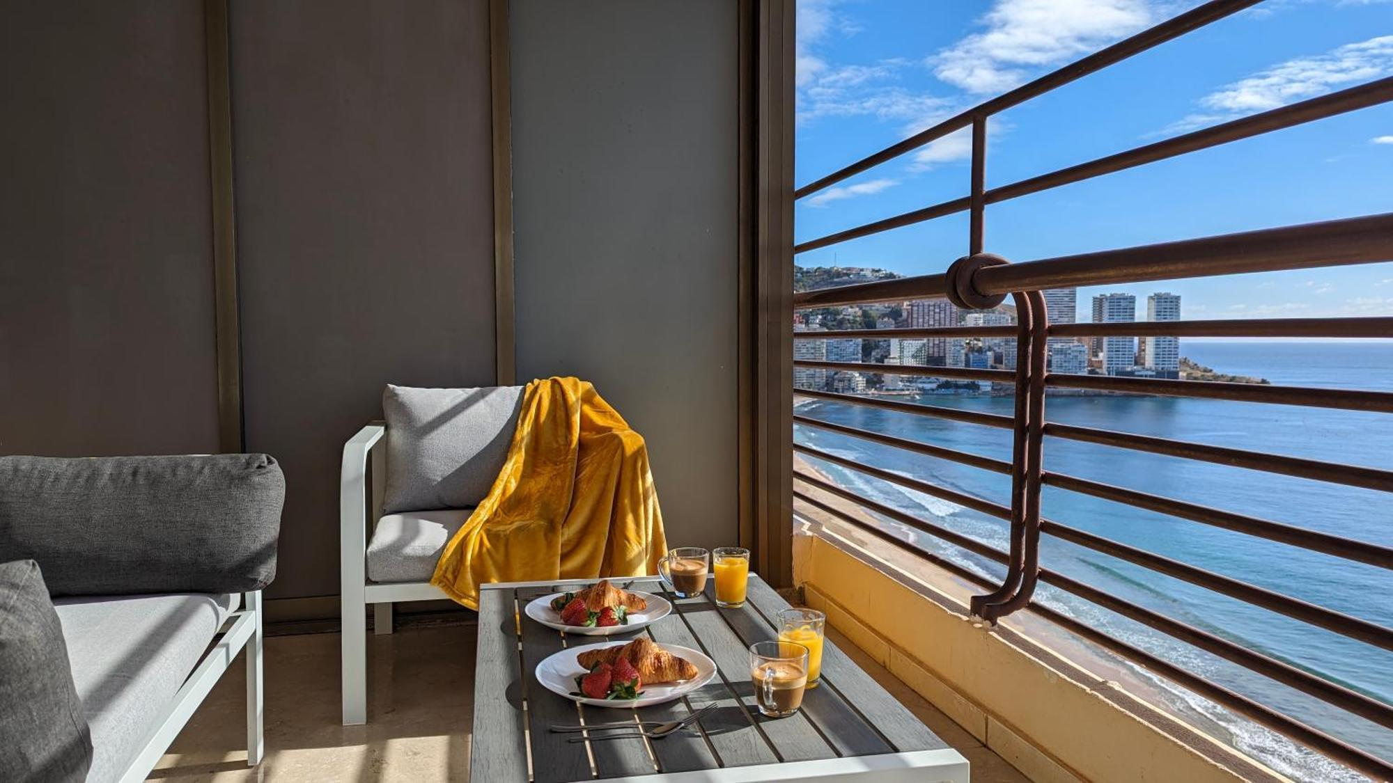 Las Arenas Sea Front Apartments 貝尼多姆 外观 照片