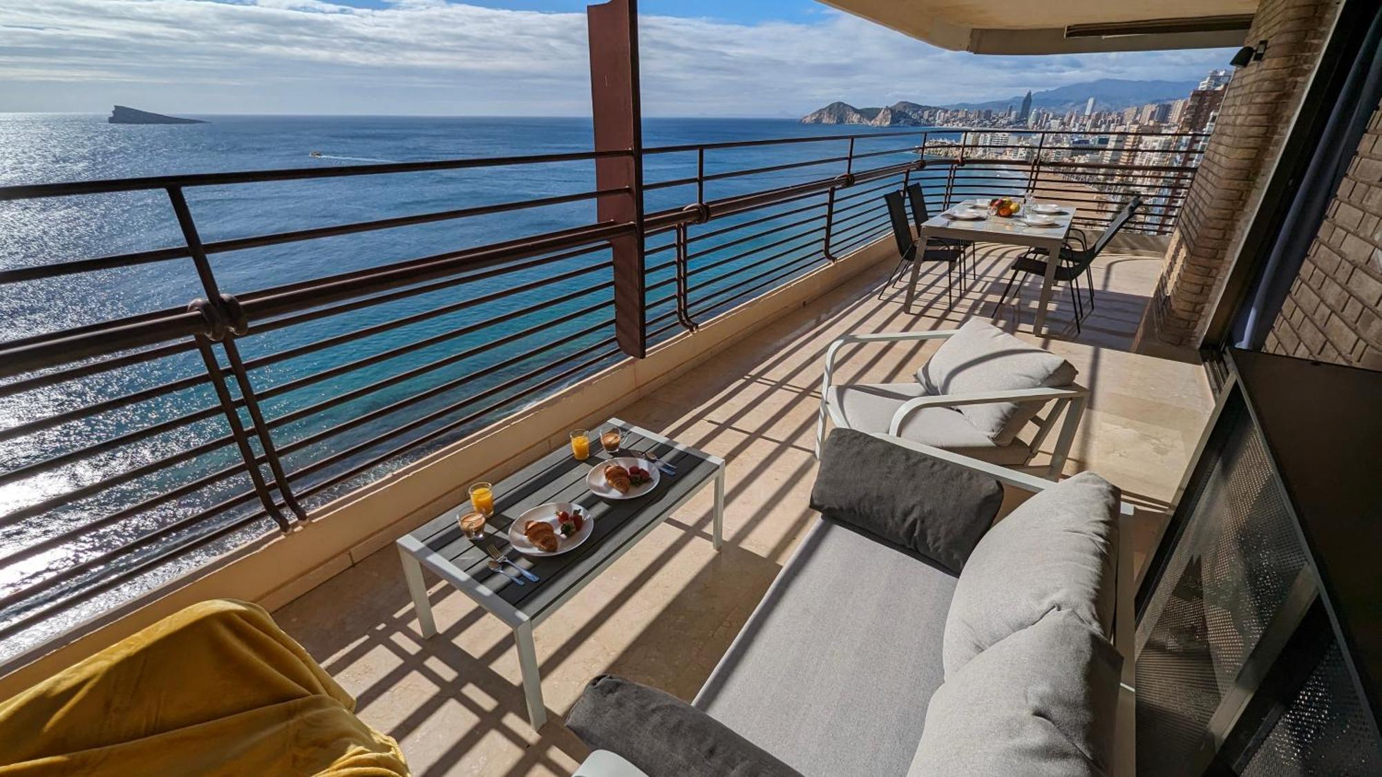 Las Arenas Sea Front Apartments 貝尼多姆 外观 照片