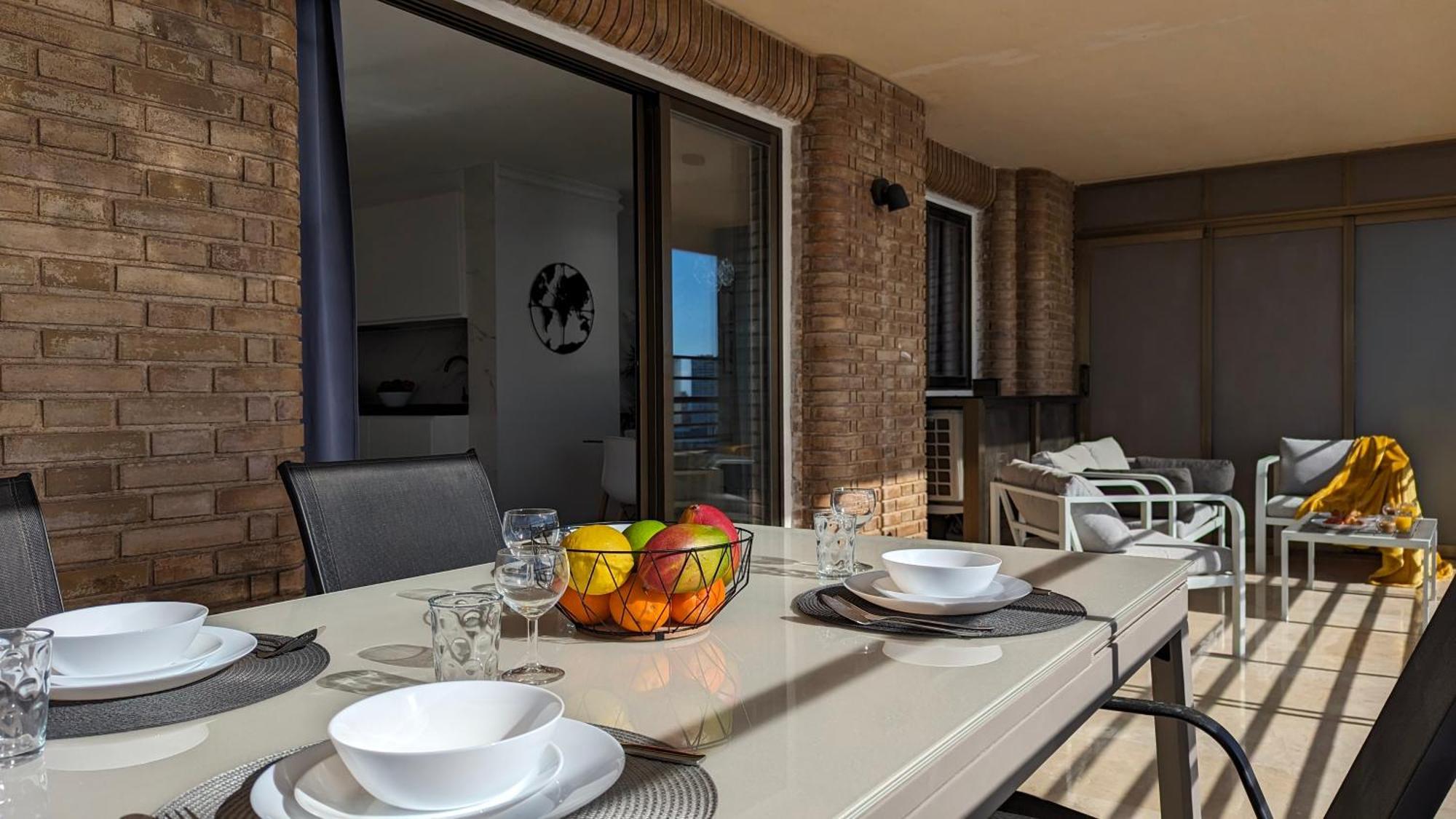 Las Arenas Sea Front Apartments 貝尼多姆 外观 照片