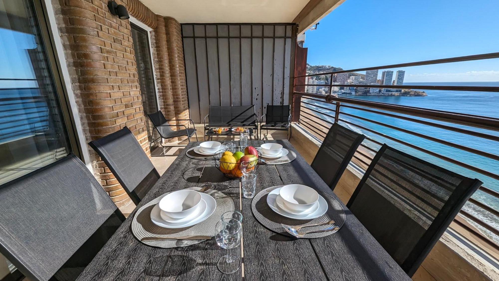 Las Arenas Sea Front Apartments 貝尼多姆 外观 照片