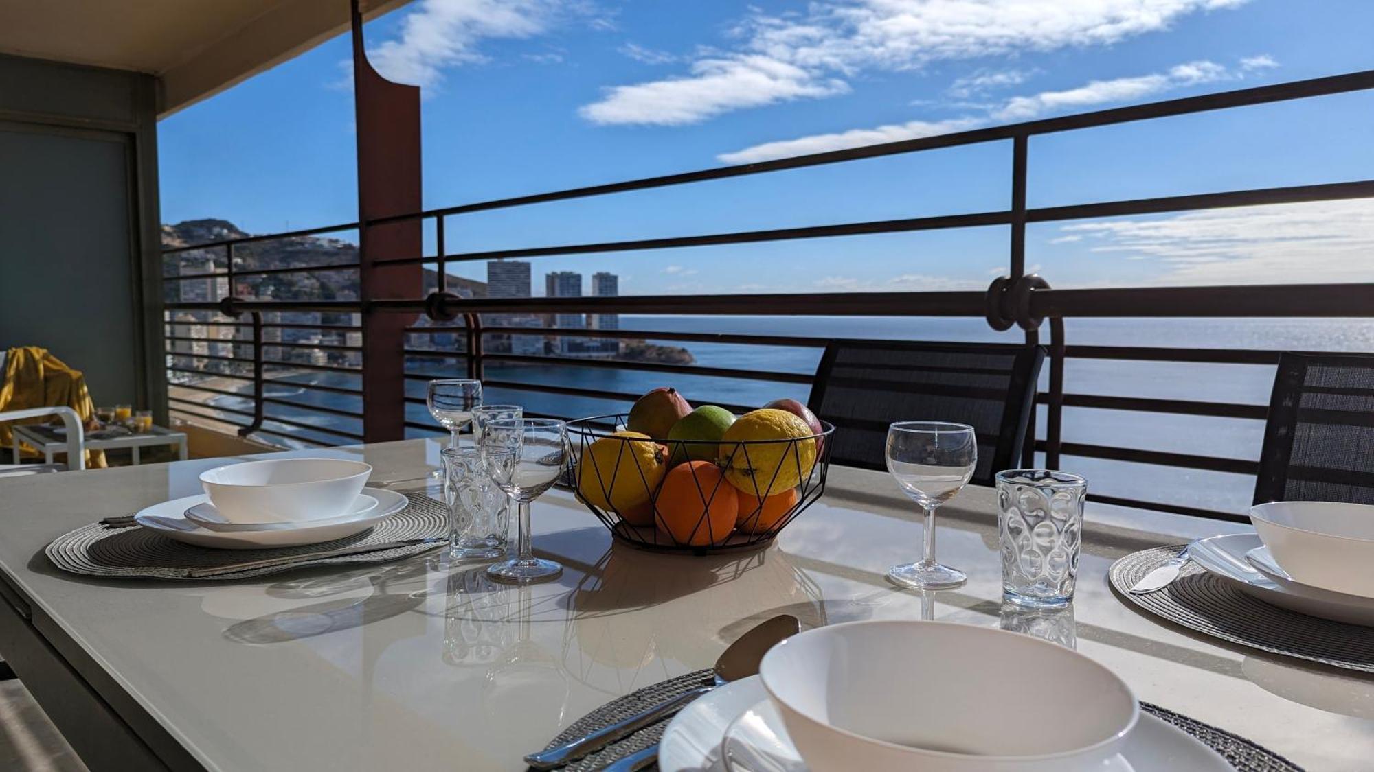 Las Arenas Sea Front Apartments 貝尼多姆 外观 照片